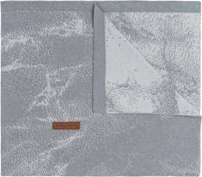 Produktbild von Baby's Only Babydecke Marble - Silbergrau - 70x95 cm