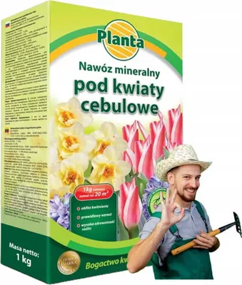 Zdjęcie produktu dla Nawóz mineralny do kwiatów cebulowych 1kg Intensywne i długie kwitnienie