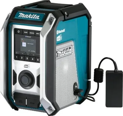 Produktbild von Baustellenradio 12 bis 18V Li-Ion DAB/DAB+ (Einzelgerät) - MAKITA DMR115+BL1830B+DC18RC