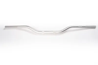 Zdjęcie produktu dla Kierownica aluminiowa MX 28.6 mm srebrna HR6061/ Ø28.6mm / L812mm / H80mm