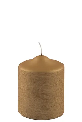Produktbild von Fink Kerze CANDLE DH 8x10 cm gold Duftkerze Candle
