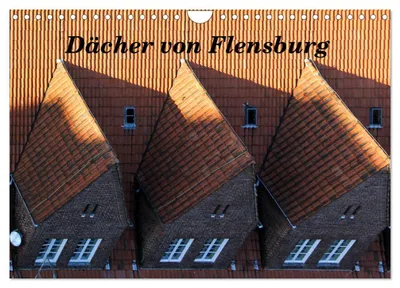 Produktbild von Dächer von Flensburg (Wandkalender 2027 DIN A4 quer), CALVENDO Monatskalender