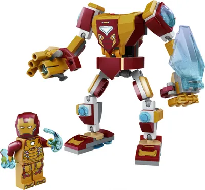 Produktbild von LEGO 76203 Marvel Iron Man Mech, Figur zum Sammeln