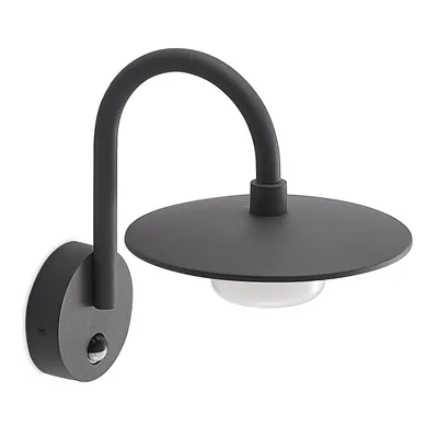 Produktbild von Lucande Außenwandleuchte Zamalino, 31 cm, anthrazit, Sensor