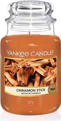 Imagen del producto de Famanu Vela aromática de canela, en envase grande - Tiempo de combustión de hasta 150 horas