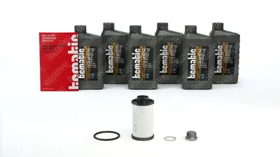 Produktbild von TCMATIC Ölwechselkit für Automatikgetriebe Satz Doppelkupplungs 6 Gang 6L für VW Golf VII Schrägheck (5G1, BQ1, BE1, BE2) 02E DSG DQ250