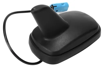 Zdjęcie produktu dla Czarna ozdobna antena dachowa do samochodów z systemem ABS, pasująca do modeli Opel Astra G/H oraz Zafira A/B