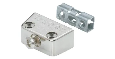 Produktbild von Hettich Verbindungsbeschlag Trapez,  Möbelbeschlag, Beschlag 15,8x40x20,5mm 4St.