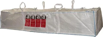 Zdjęcie produktu dla 2x średni worek na azbest (17,5 m³ – 620 x 240 x 115 cm)