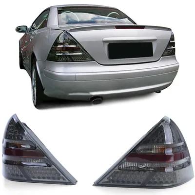 Produktbild von LED Rückleuchten in Schwarz Smoke für Mercedes SLK R170 ab 1996-2004