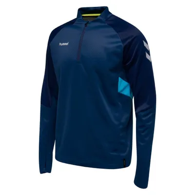 Produktbild von Hummel Tech Move Half Zip Blue2 Herren-Sweatshirt