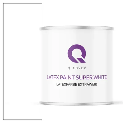 Produktbild von Latexfarbe Extraweiss | Innenfarbe | Wandfarbe | 2 L | Deckenfarbe | Klasse 3 Mattfarbe Für Allergiker Geruchlos Scheuerfest Hohe Deckkfraft
