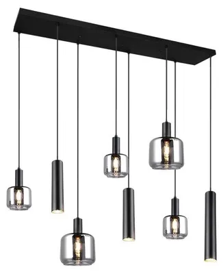 Immagine prodotto di Lampade TRIO Lampada a sospensione MATARO BHT 118x150x34 cm nero