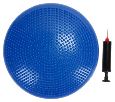 Produktbild von Professionelle Balance Disc Kissen Matte Yoga Massage Ball Pad Fitness Übung Training BallBlau