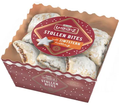 Produktbild von Lambertz Stollen Bites Zimtstern 350g