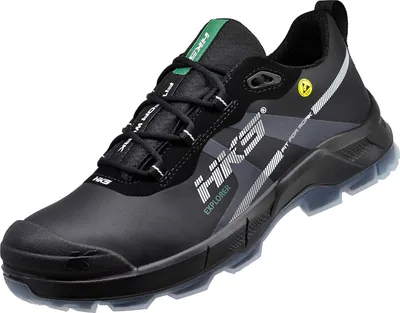 Produktbild von HKS Sicherheitsschuh Crossmax Explorer Green S3S nach EN ISO 20345:2022 S3S ESD SR FO schwarz Größe 42