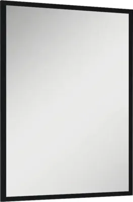 Produktbild von Jungborn Badspiegel 60x80x2 cm Rahmen schwarz matt