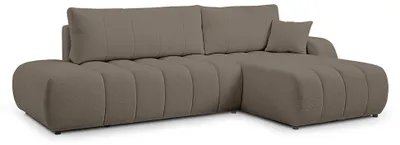 Produktbild von Ecksofa mit Schlaffunktion Baloa rechts Eichenschatten