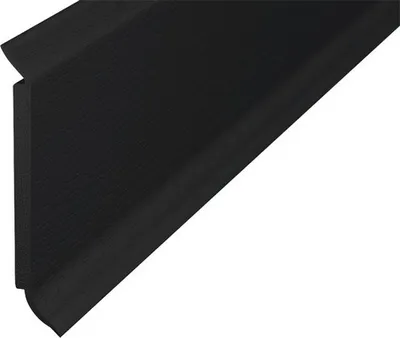 Produktbild von Prinz Kernsockelleiste Hartschaum schwarz 60x2500 mm