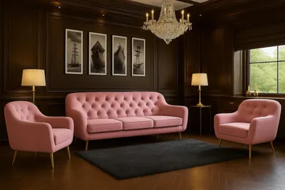 Produktbild von Wohnzimmer-Set BENITO 3: 3-Sitzer Sofa + 2 Sessel – Stil, Komfort und Funktionalität für Ihr Zuhause