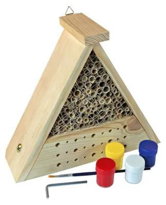 Produktbild von Insektenhotel Bausatz inkl. Farben & Pinsel für Kinder