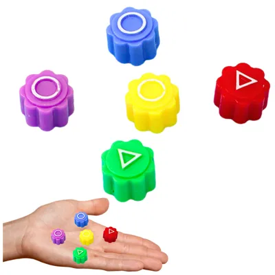 Obrázok produktu pre Kocky na hranie "Gonggi Hacele" zo série "Squid Game", arkádová hra, 5 kusov