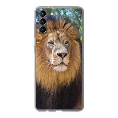 Produktbild von MuchoWow® Handyhülle Schutzhülle Hülle für Samsung Galaxy S21 Plus Löwe - Natur - Tier Silikon Softcase Handy Hülle - Handy-Tasche