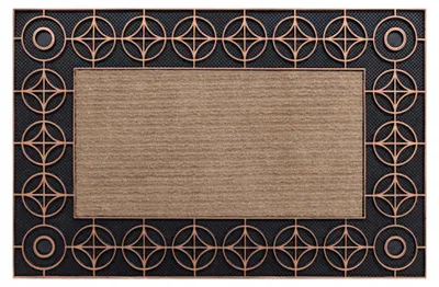 Produktbild von Dywany Łuszczów BH021 Universelle Fußmatte 45x70 cm Gummi
