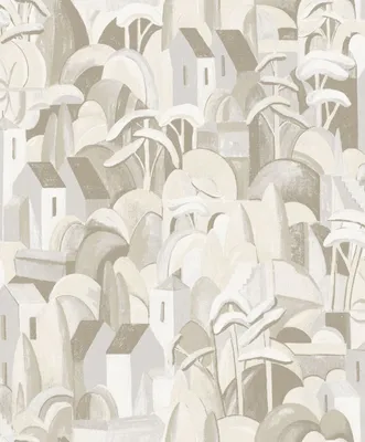 Zdjęcie produktu dla Khroma by Masureel Tapeta motyw art déco czarnymIbiałym - 631012 - 53 cm x 10.05 m