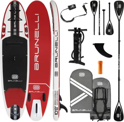 Obrázek produktu pro BRUNELLI 10.8 Woven X Fusion Double Layer SUP Board nafukovací pádlo ve stoje