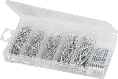 Image de Goupilles à ressort Boîte d'assortiment 150 pièces