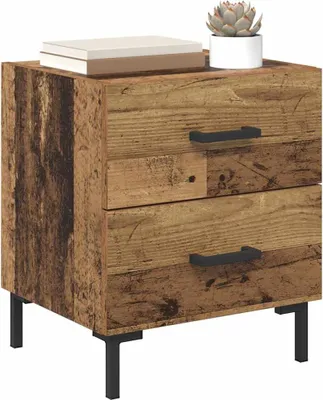 Obrázok produktu pre vidaXL Starý drevený nočný stolík 40 x 35 x 47,5 cm materiál na báze dreva