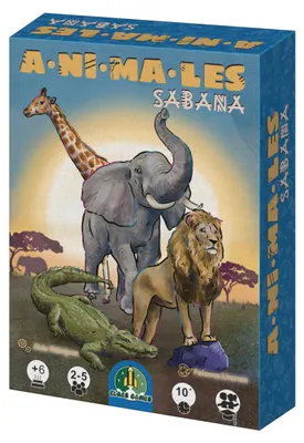 Image de A NI MA Les Sabana, un jeu de mémoire et de stratégie, un jeu de société pour 2 à 5 joueurs