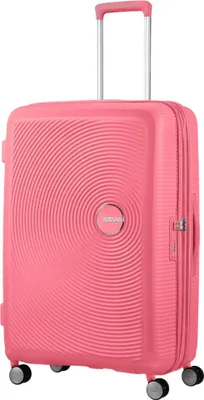 Image de American Tourister trolley Soundbox Spinner 77 / 28 TSA EXP Trolley Sun Kissed Coral corail