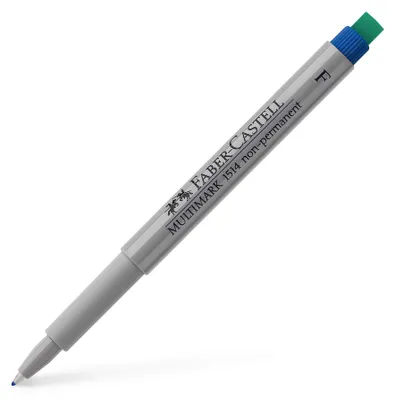 Produktbild von Faber Castell Multimark F Marker blau, Permanentmarker