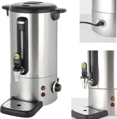 Immagine prodotto di HENDI Bollitore per bevande calde - Design by Bronwasser, design di Robert Bronwasser, 9L, 220-240V/950W, 307x330x(H)450mm