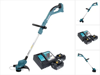 Produktbild von Makita DUR 193 RF2 Akku Rasentrimmer 18 V 260 mm + 2x Akku 3,0 Ah + Ladegerät