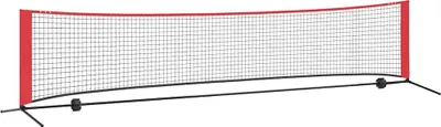 Obrázok produktu pre vidaXL Tenisová sieť čierna a červená 396 x 92 x 87 cm polyester