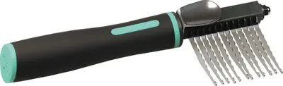 Produktbild von ZOLUX 470829, Hund, Kamm, Schwarz, Blau, Edelstahl, 1 Stück(e)