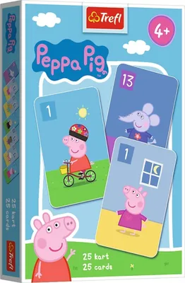 Produktbild von Trefle Cards Peter Peppa Pig Familienspiel Für Kinder