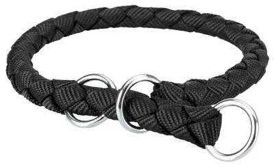Image de Trixie Cavo Collier d'arrêt de traction - noir - 39-45 cm/ø 12 mm