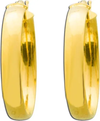 Produktbild von Creolen 22mm Gelbgold 375 9 Karat Klapp Scharnier