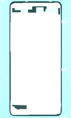 Produktbild von Klebefolie Backcover für Huawei P20 (EML-L09, EML-L29) Klebepad Kleberahmen Klebestreifen, Gehäuse Rahmen Kleber