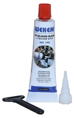 Produktbild von Wekem Hochtemperatur-Silikon Tube BLACK