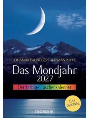 Produktbild von Das Mondjahr 2027 - Der farbige Taschenkalender