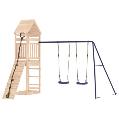 Produktbild von vidaXL Spielturm Massivholz Kiefer