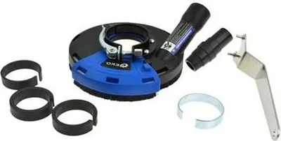 Obrázek produktu pro GEKO Odsávací kryt s kartáčovým věncem pro úhlové brusky 125mm G80255