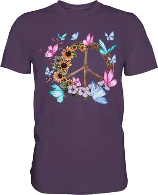 Produktbild von Traumfänger Frauen Schmetterling T-Shirt – Urban Purple / XL