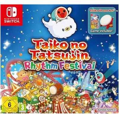 Produktbild von BANDAI NAMCO Entertainment Taiko no Tatsujin: Rhythm Festival, Nintendo Switch, E (Jeder)