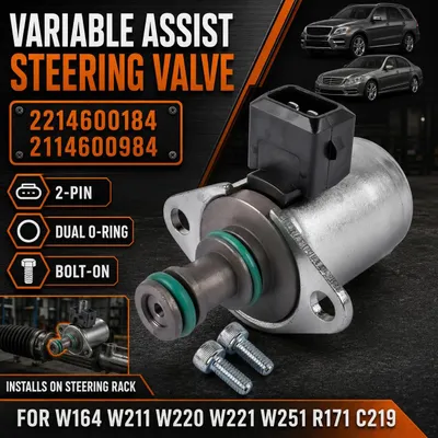 Produktbild von Servolenkungsventil AP02 - Servotronic-Wandlerventil - OE 2214600184 - Parameterlenkventil - 2114600984 - A2114600984